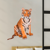 Wall Stickers: Young Siberian tiger 3