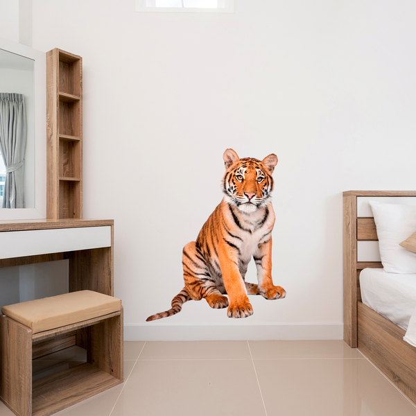 Wall Stickers: Young Siberian tiger