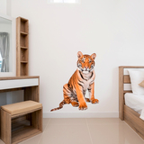 Wall Stickers: Young Siberian tiger 4