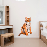 Wall Stickers: Young Siberian tiger 4