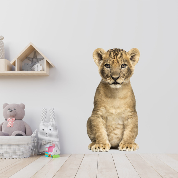 Wall Stickers: Lion cub
