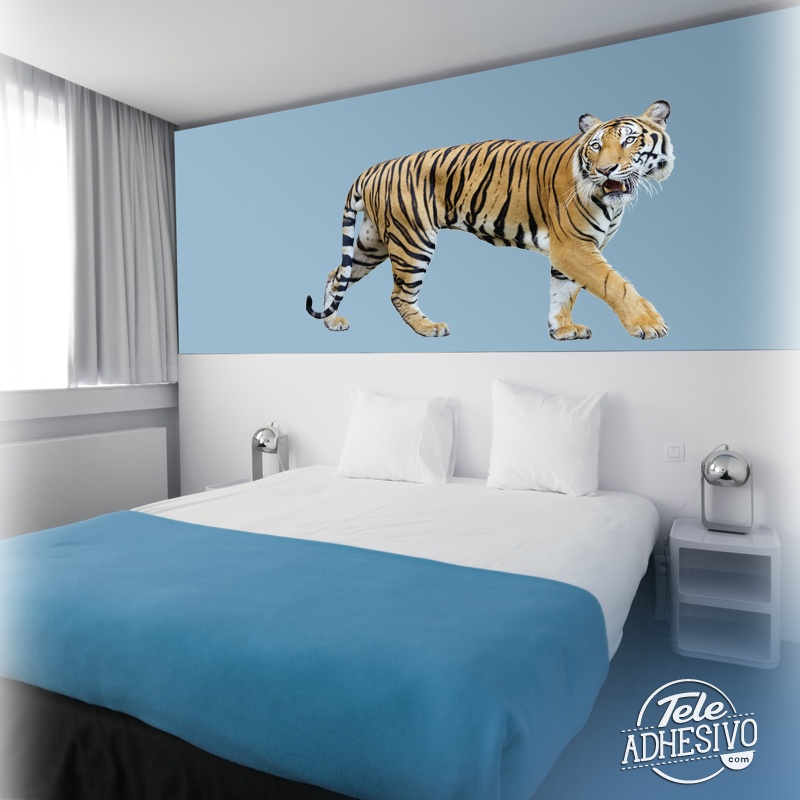 Wall Stickers: Tiger stalking