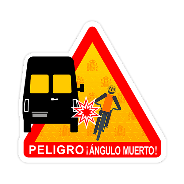 Car & Motorbike Stickers: Dead Angle Van