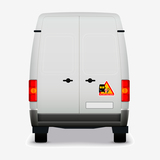 Car & Motorbike Stickers: Dead Angle Van 6