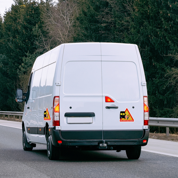 Car & Motorbike Stickers: Dead Angle Van