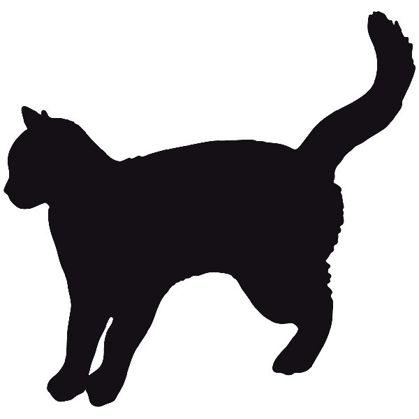 Wall Stickers: Cat Silhouette