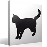 Wall Stickers: Cat Silhouette 2