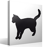 Wall Stickers: Cat Silhouette 2