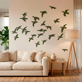 Wall Stickers: Flock birds 3