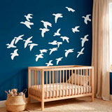 Wall Stickers: Flock birds 4