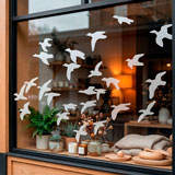 Wall Stickers: Flock birds 6