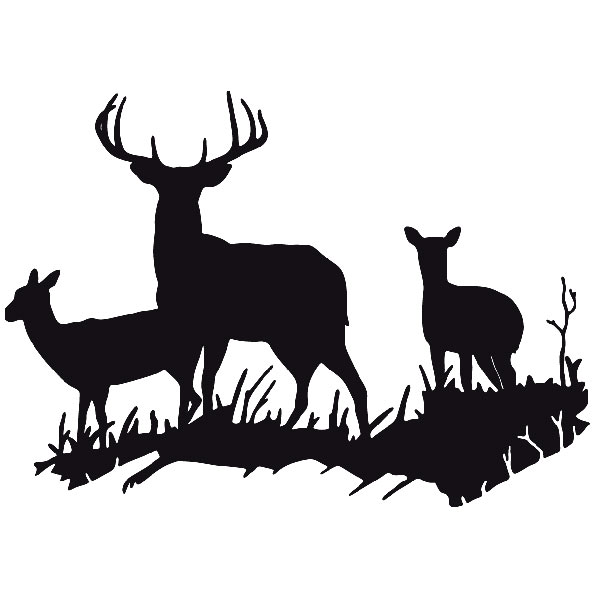 Wall Stickers: Deer family