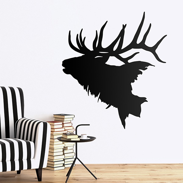 Wall Stickers: Deer bellowing