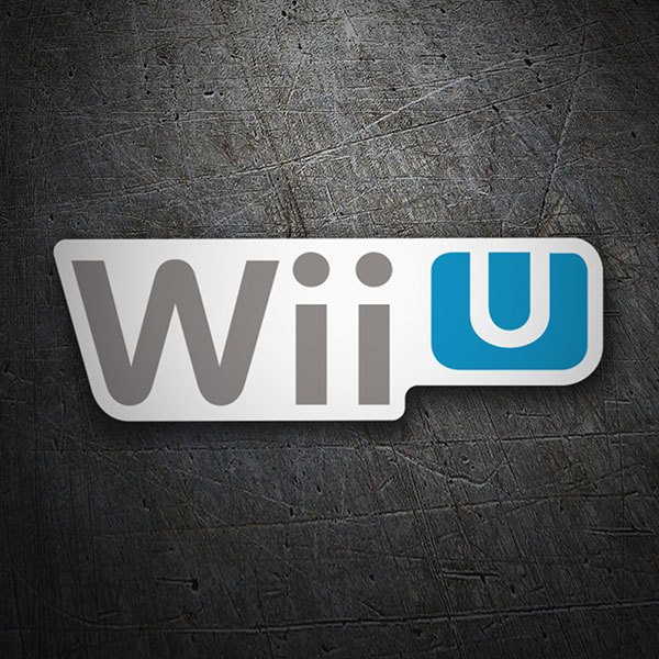 Car & Motorbike Stickers: Wii U Logo