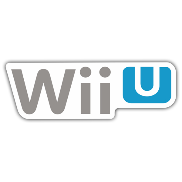 Car & Motorbike Stickers: Wii U Logo