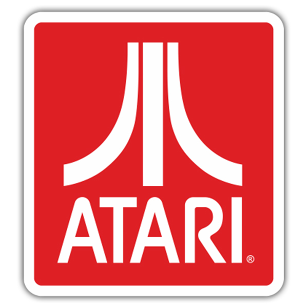 Car & Motorbike Stickers: Atari Logo