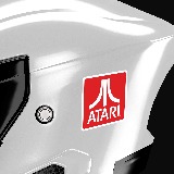 Car & Motorbike Stickers: Atari Logo 3