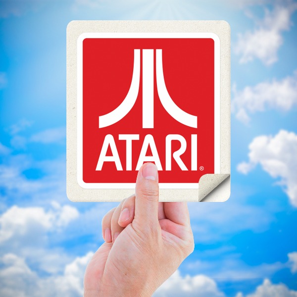 Car & Motorbike Stickers: Atari Logo