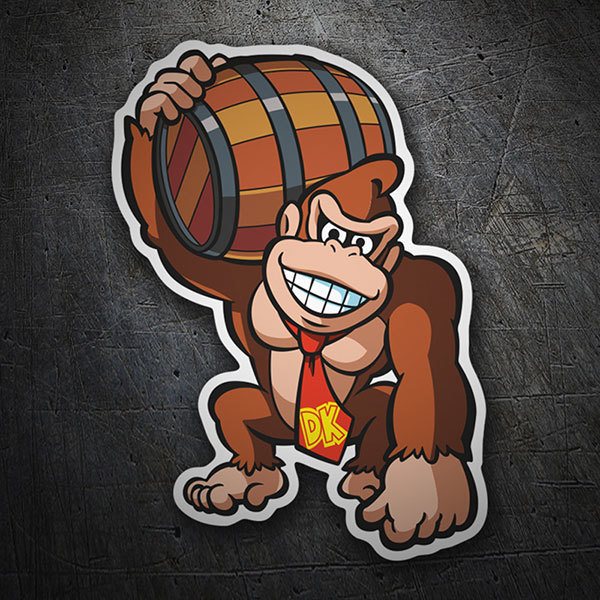 Car & Motorbike Stickers: Donkey Kong DK