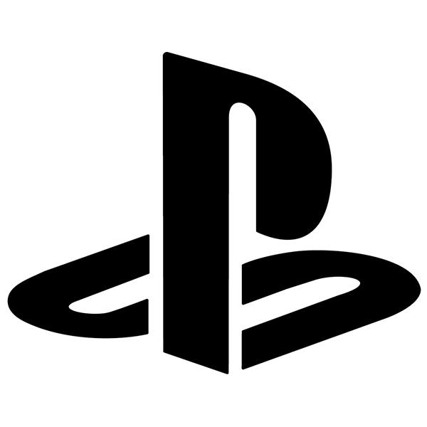 Car & Motorbike Stickers: Play Station 1 Logo