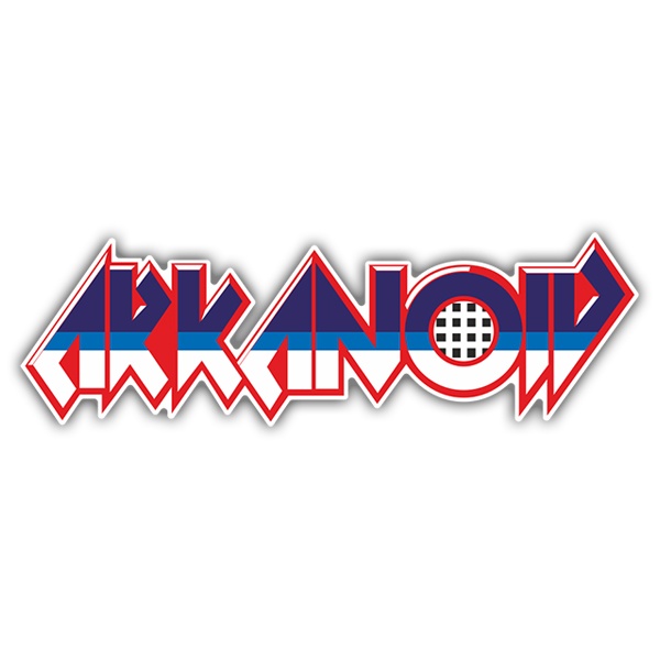 Car & Motorbike Stickers: Arkanoid Logo