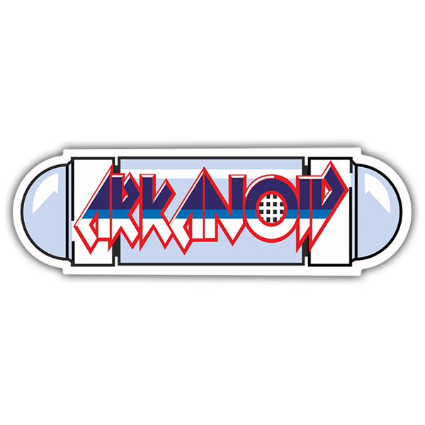 Car & Motorbike Stickers: Arkanoid Logo