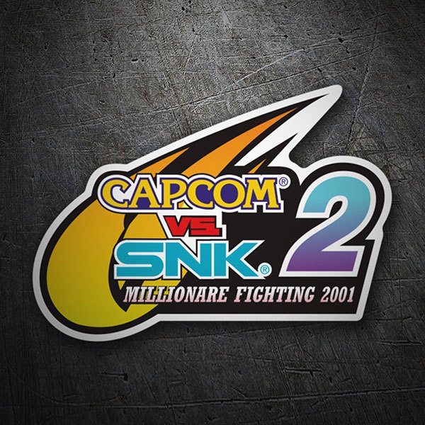Car & Motorbike Stickers: Capcom Vs Snk 2