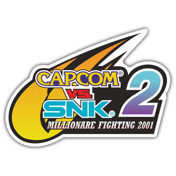 Car & Motorbike Stickers: Capcom Vs Snk 2