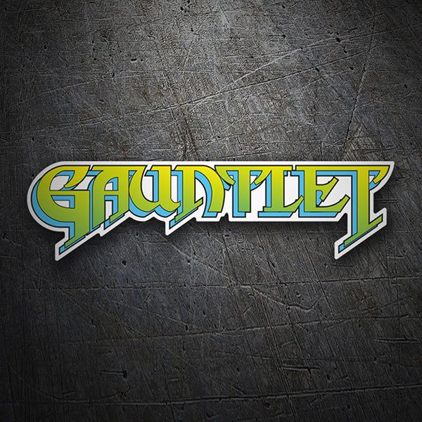 Car & Motorbike Stickers: Gauntlet Logo