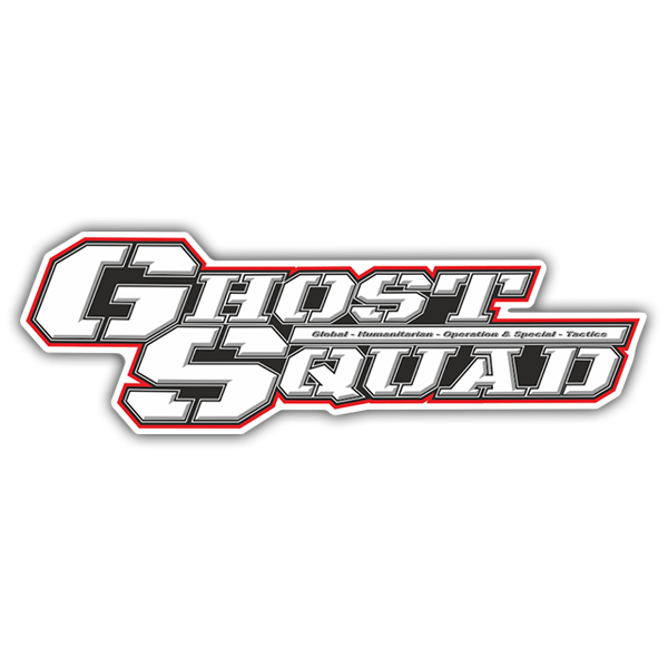Car & Motorbike Stickers: Ghost Squad Logo