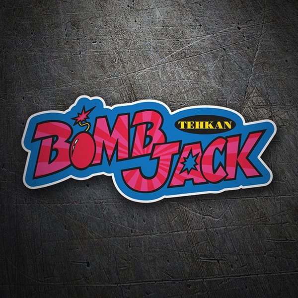 Car & Motorbike Stickers: Bomb Jack Logo