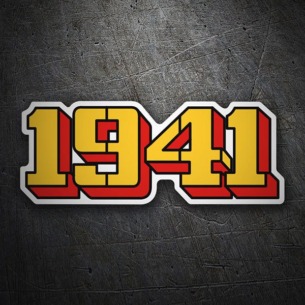 Car & Motorbike Stickers: 1941 - Counter Attack