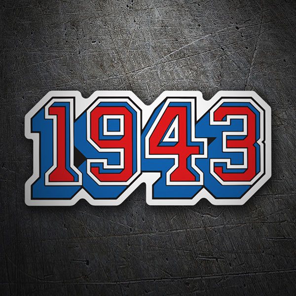 Car & Motorbike Stickers: 1943 - The Battle of Midway