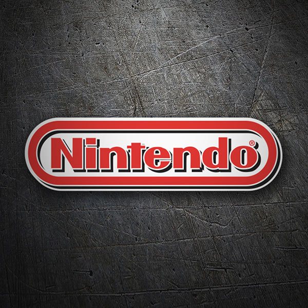 Car & Motorbike Stickers: Nintendo Logo 3D