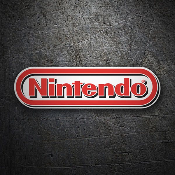 Car & Motorbike Stickers: Nintendo Logo 3D