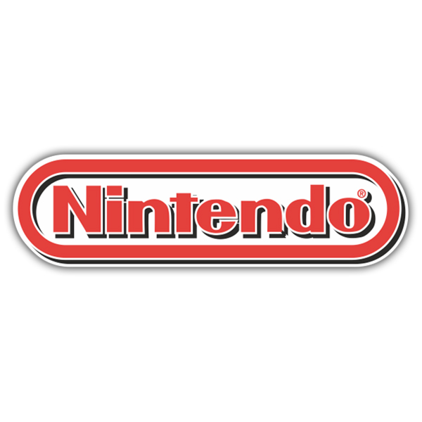Sticker Nintendo Logo 3d Muraldecal Com