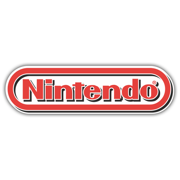 Car & Motorbike Stickers: Nintendo Logo 3D 0