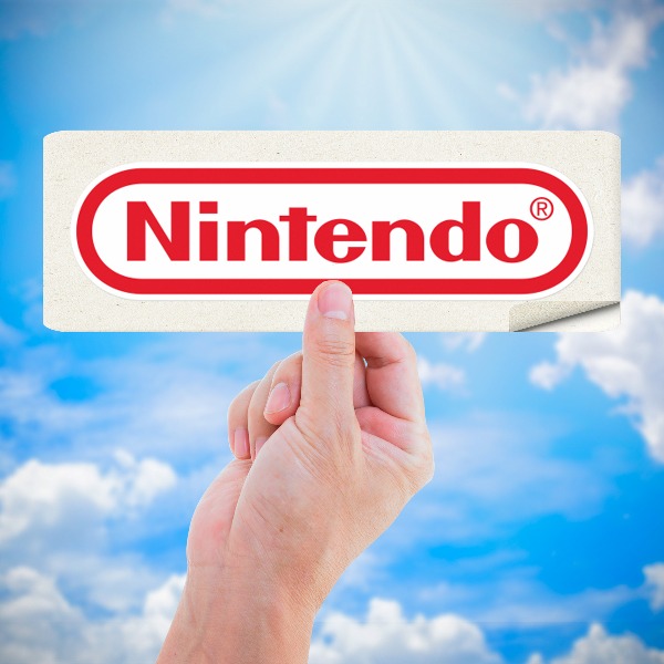 Car & Motorbike Stickers: Nintendo Logo