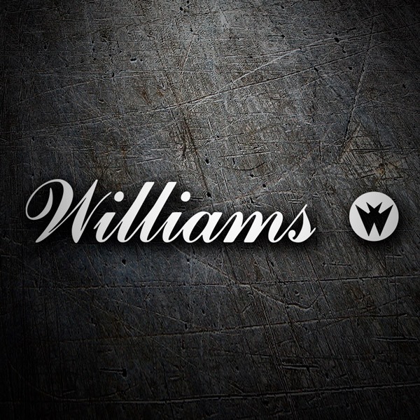 Car & Motorbike Stickers: Williams Entertainment Logo