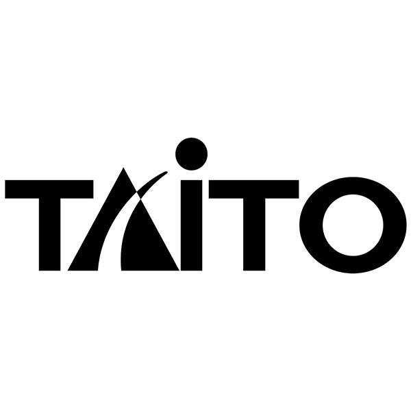 Car & Motorbike Stickers: Taito Corporation Logo