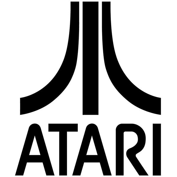 Car & Motorbike Stickers: Atari