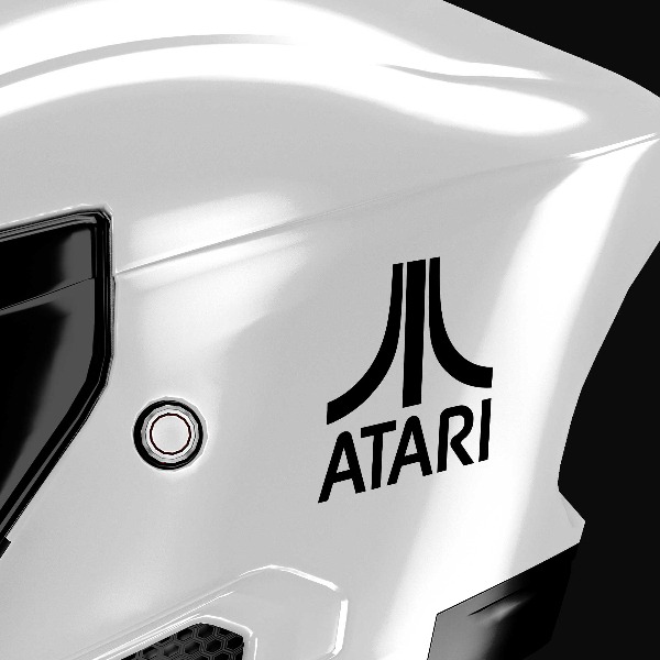 Car & Motorbike Stickers: Atari