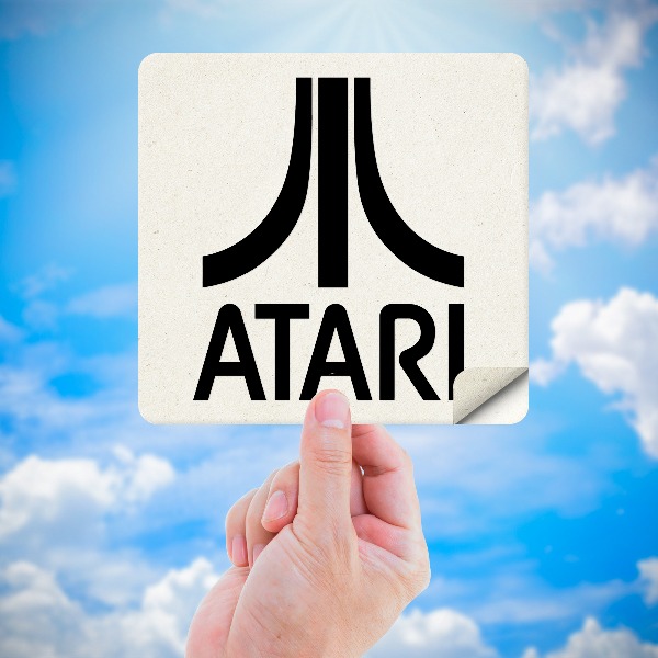 Car & Motorbike Stickers: Atari