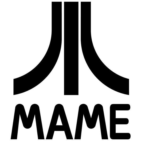 Car & Motorbike Stickers: Mame Arcade