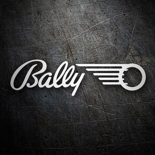 Car & Motorbike Stickers: Bally Logo