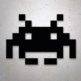 Car & Motorbike Stickers: Alien Space Invaders 2