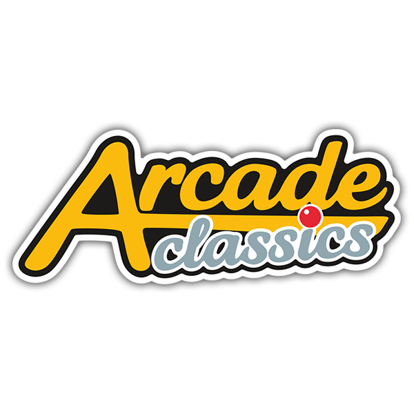 Car & Motorbike Stickers: Arcade Classics