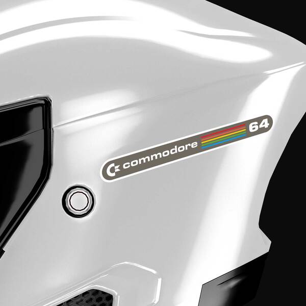 Car & Motorbike Stickers: Commodore 64 Logo