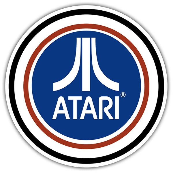 Car & Motorbike Stickers: Atari patch