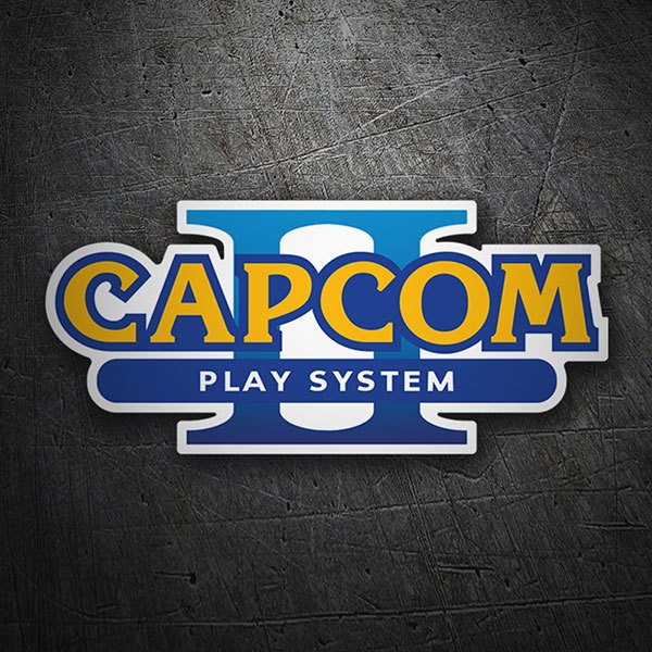 Car & Motorbike Stickers: Capcom Play System II